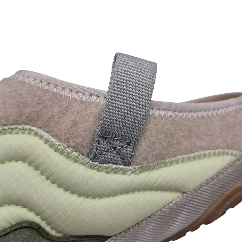 Teva ReEmber Terrain Slip On Quilted Light Sage Green Mules Shoes Men's Size 12
